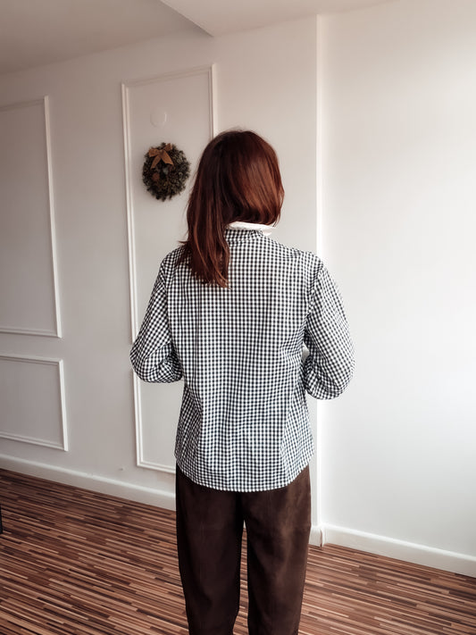 Camisa Vichy smoking