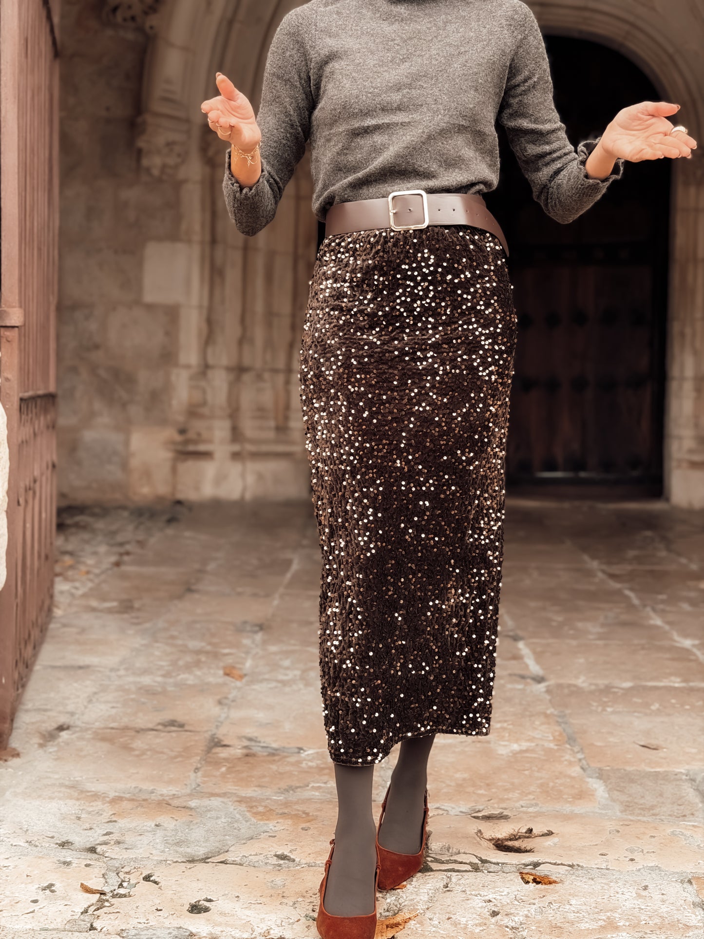 Falda lentejuelas GLITTER