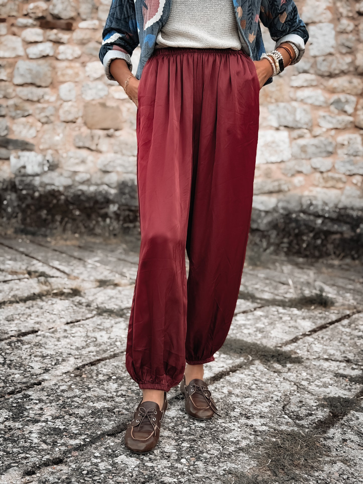 Pantalón bombacho Tavira