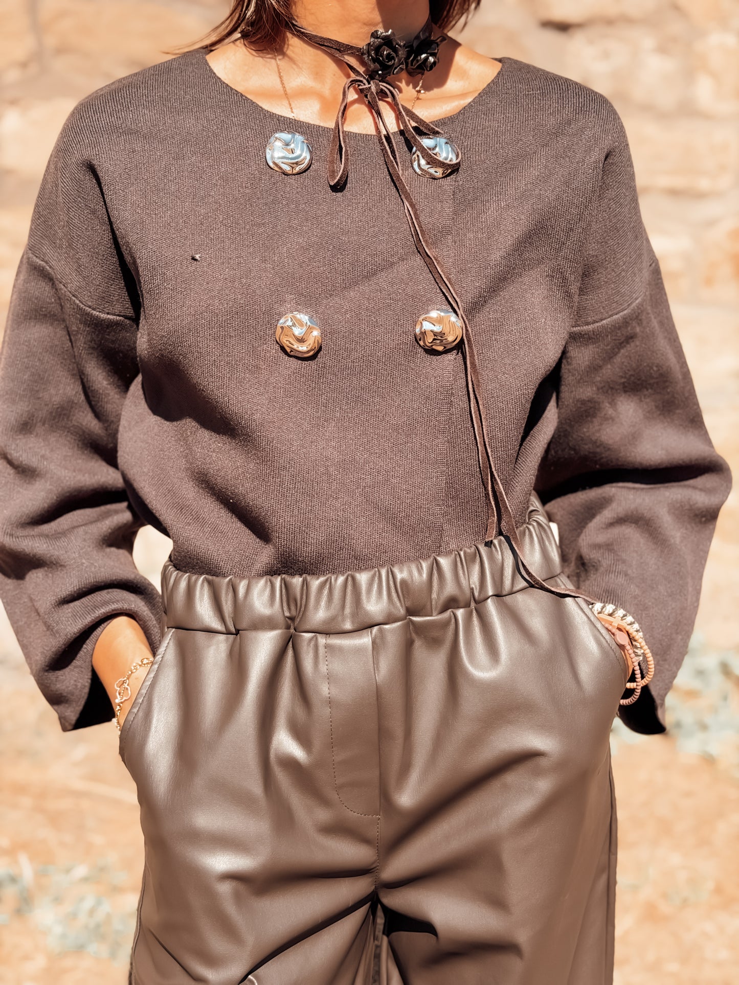 Chaqueta punto Landa