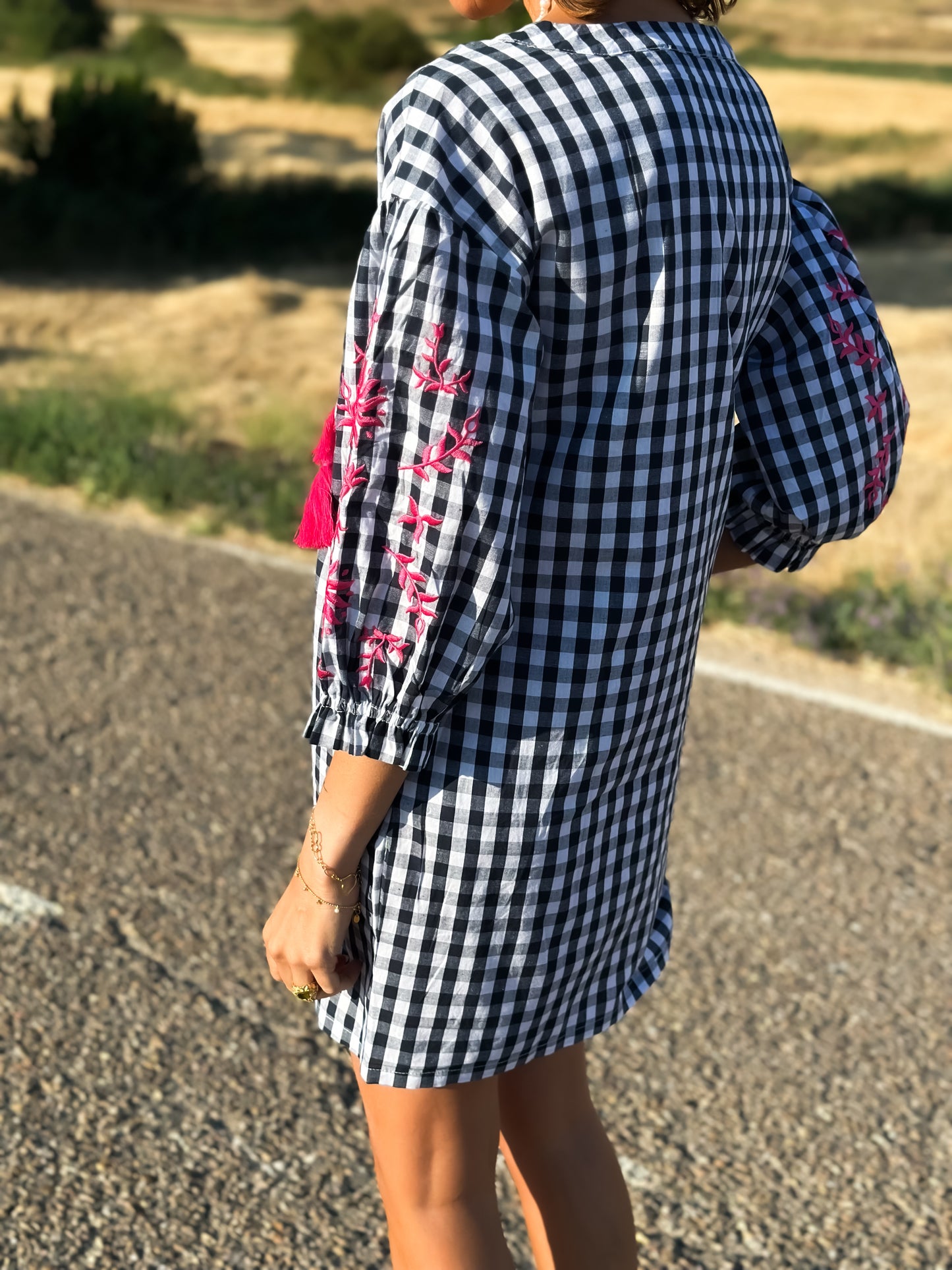 Vestido vichy le plage