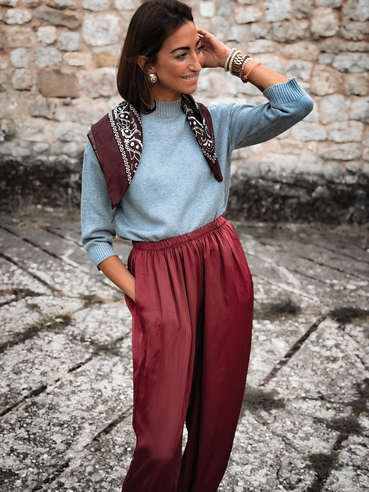Pantalón bombacho Tavira