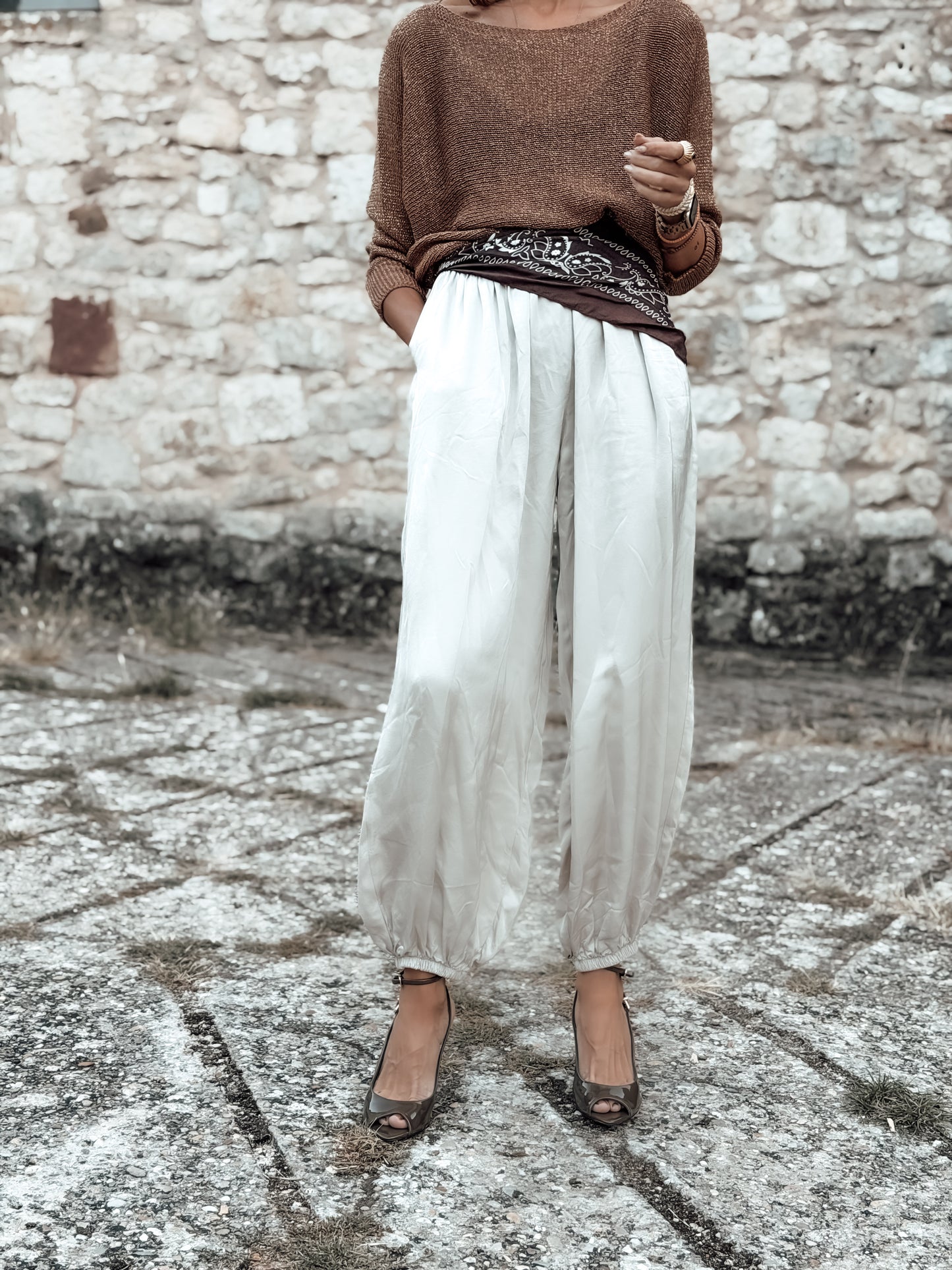 Pantalón bombacho Tavira