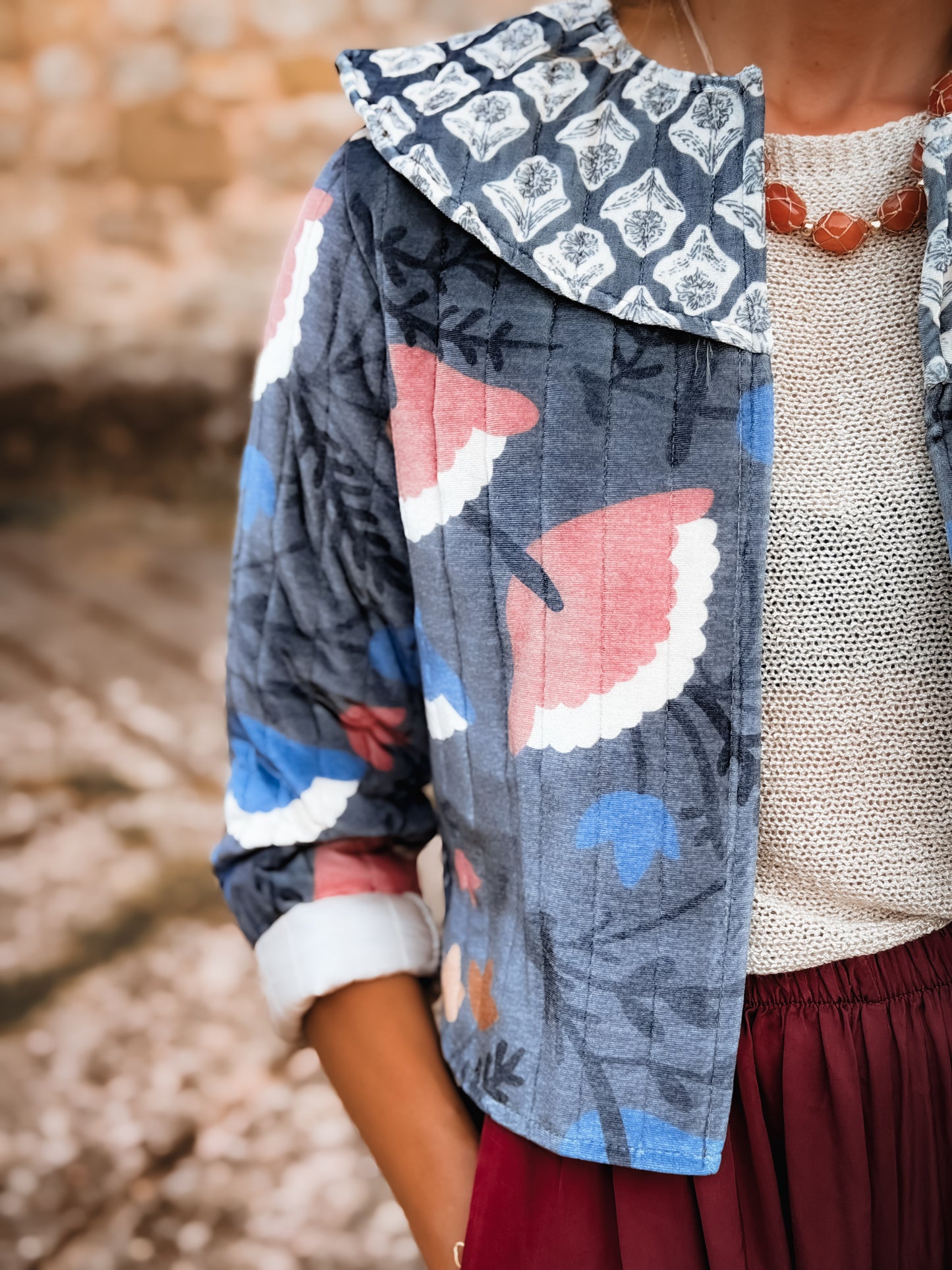 Chaqueta terciopelo Aveiro