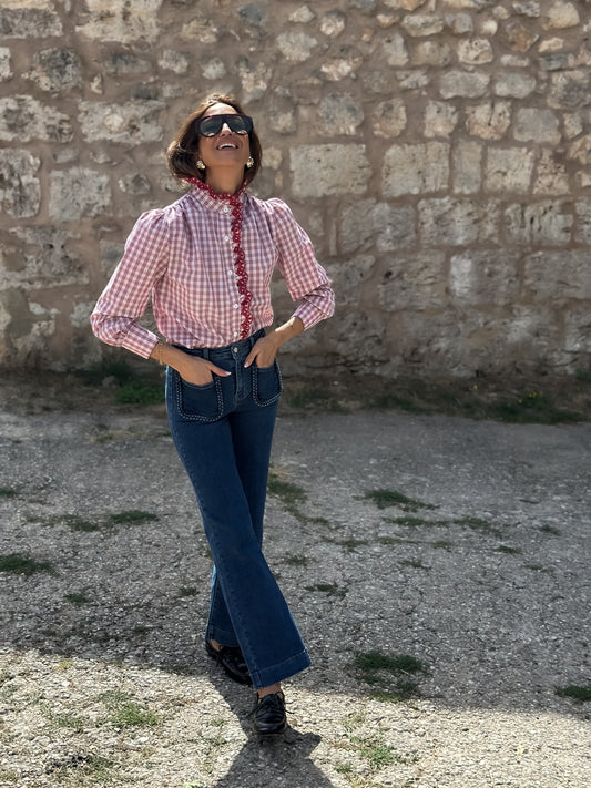 Camisa cuadros Gales