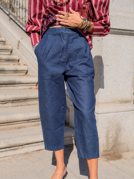 Denim oscuro slim