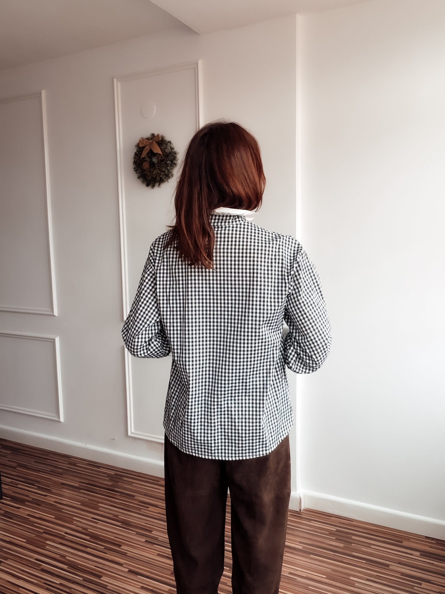 Camisa Vichy smoking