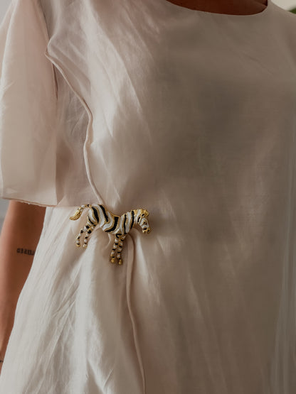 Broche Cebra