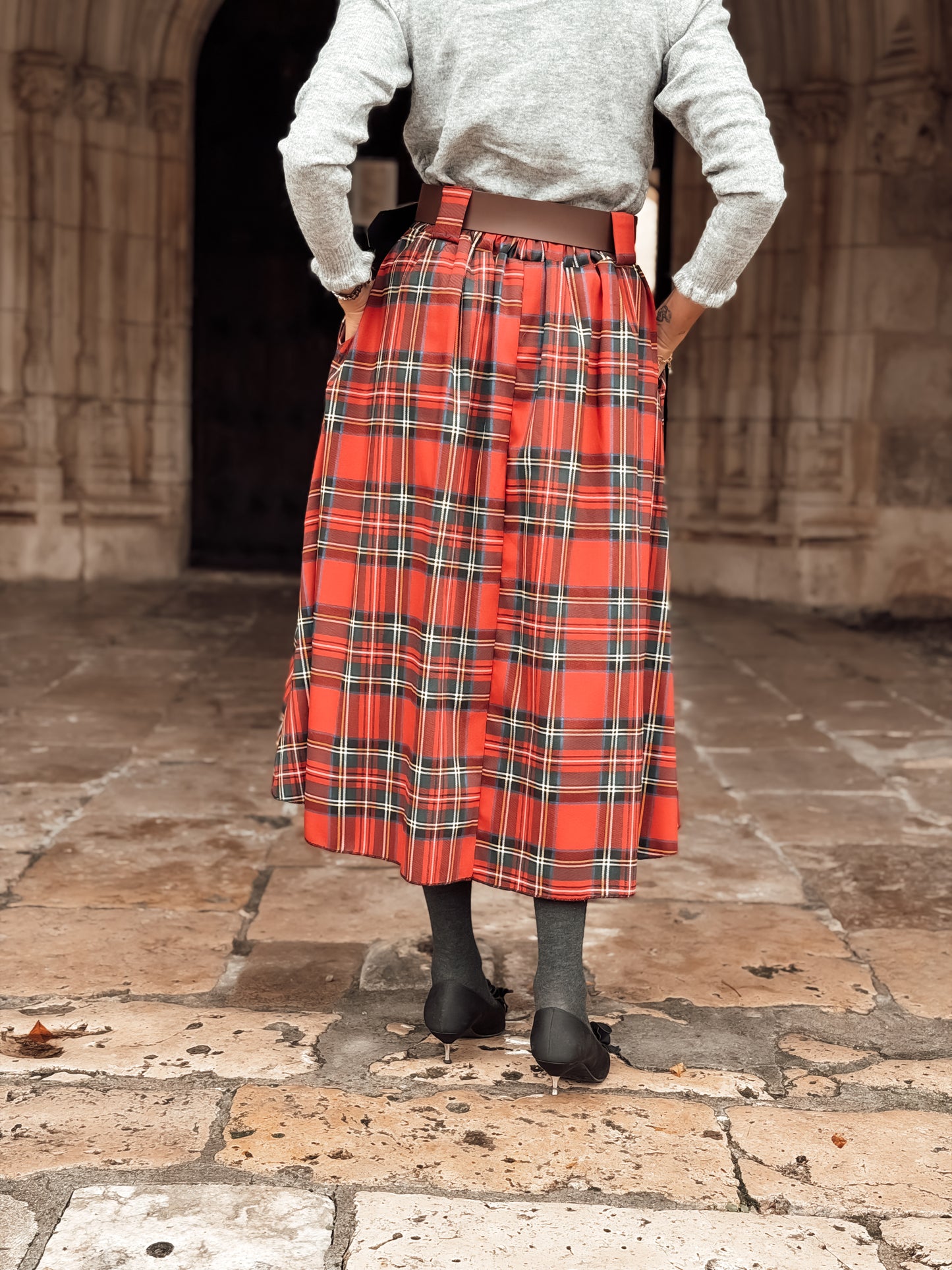 Falda tartán VELVET