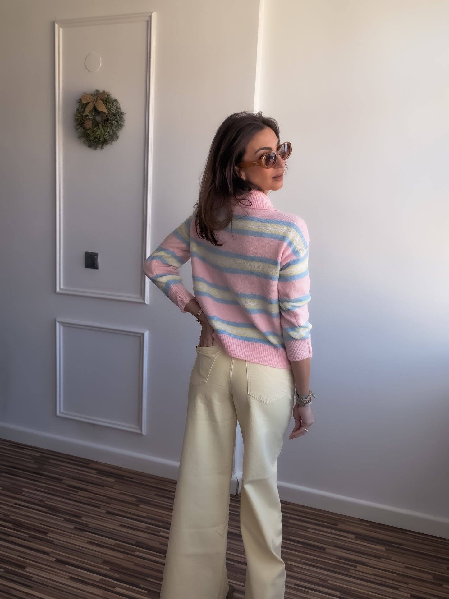 Polo rayas CASHMERE