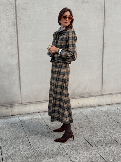 Chaqueta cuadros FRANCIA