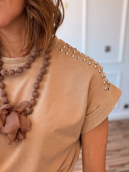 Collar tejido flor Summer