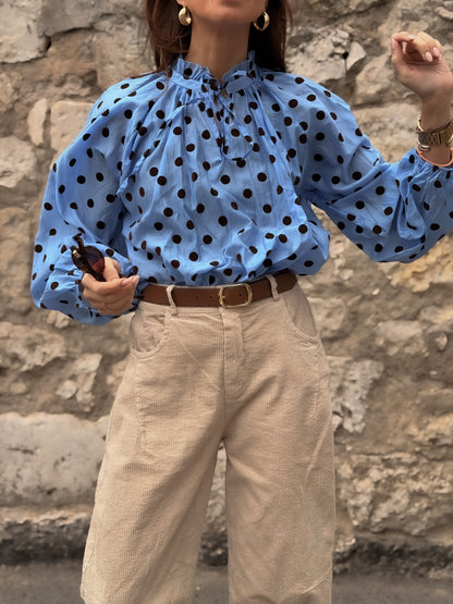 Camisa topos Catalina