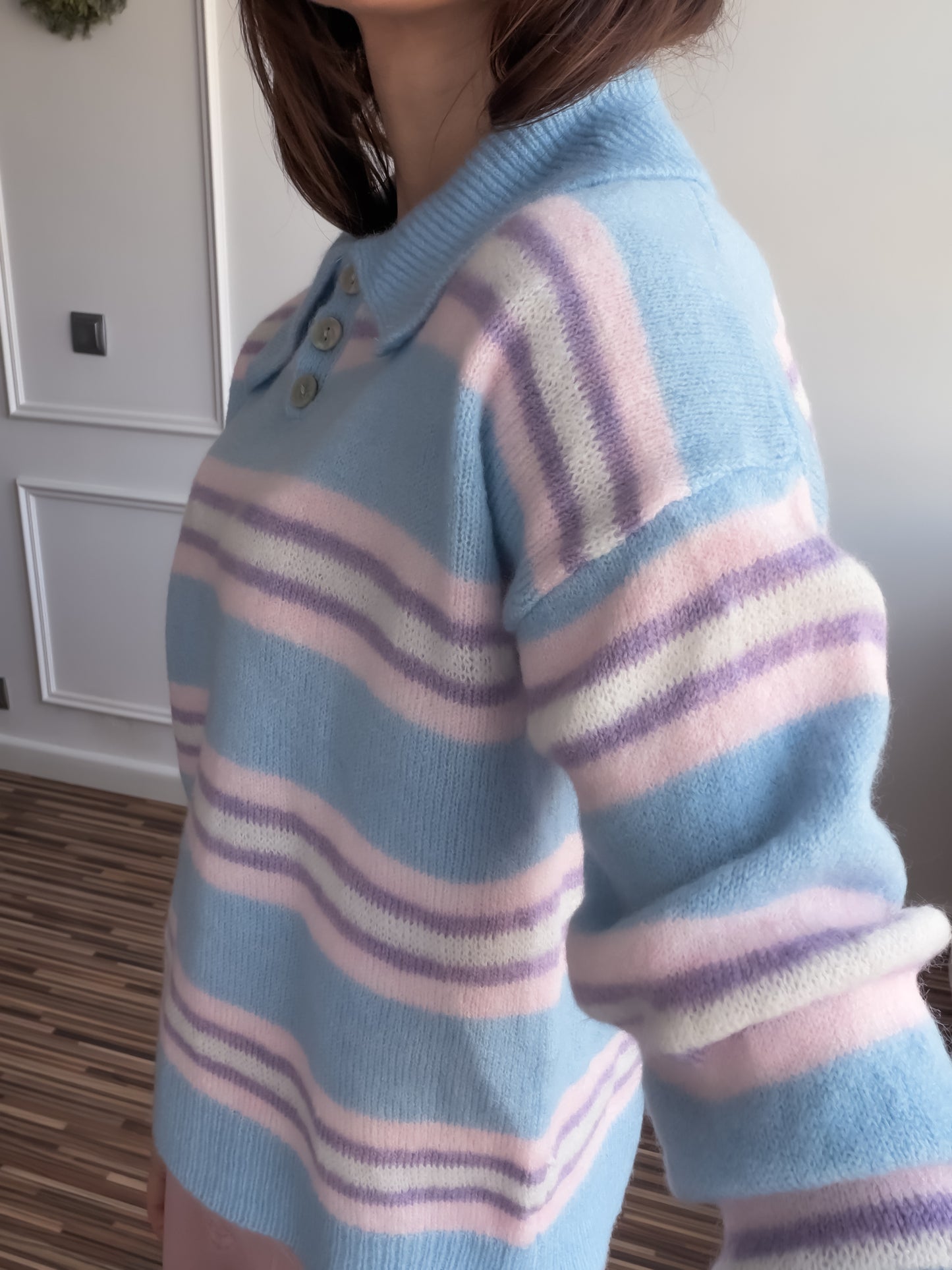 Polo rayas CASHMERE