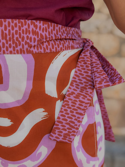 Falda pareo Tiger