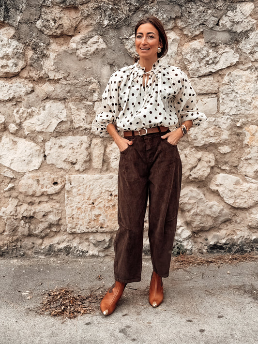 Camisa topos Catalina