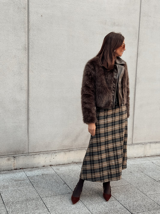 Falda cuadros FRANCIA