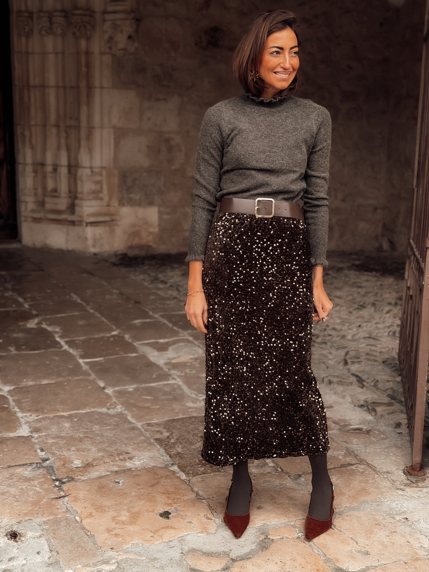 Falda lentejuelas GLITTER