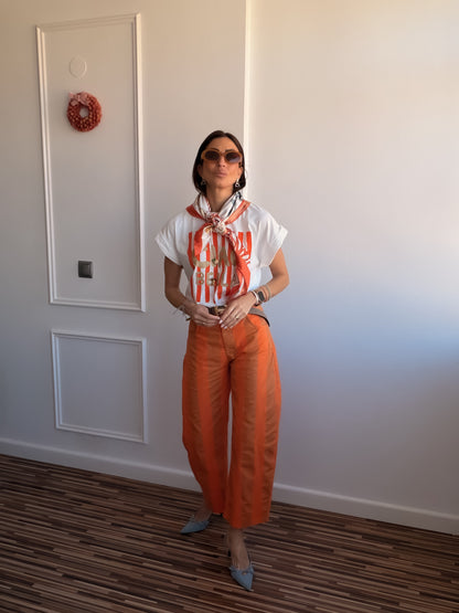 Pantalones balloon STRIPES