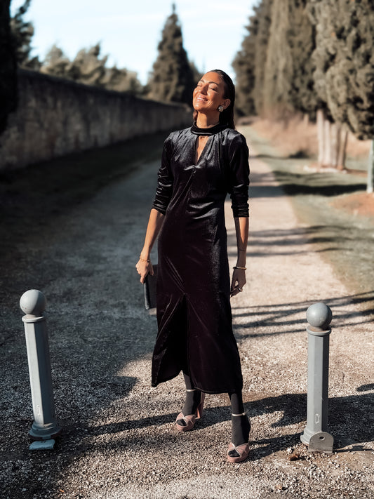 Vestido terciopelo CLAUDIA