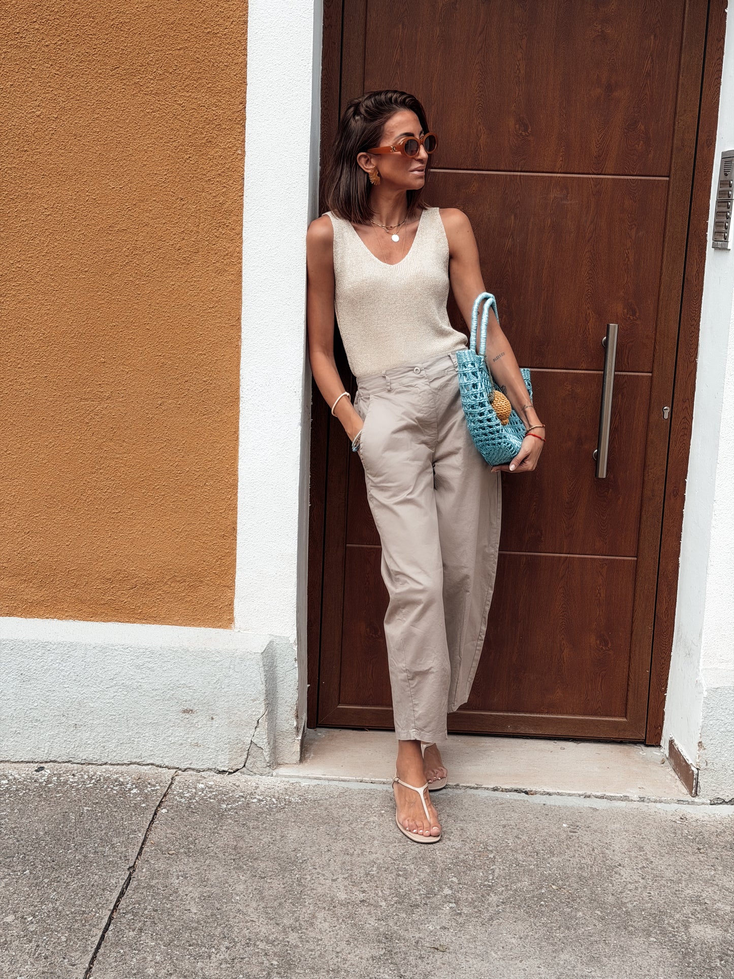 Top lurex Bosque