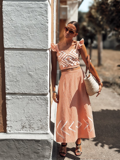Conjunto Aperol/Rosè 🌸
