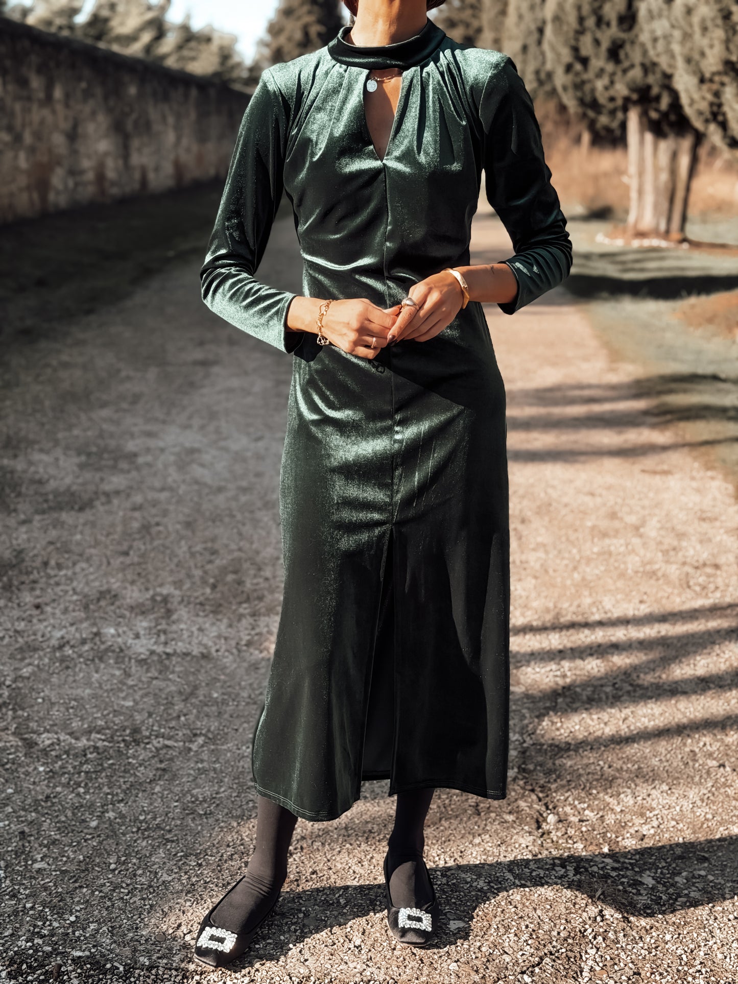 Vestido terciopelo CLAUDIA