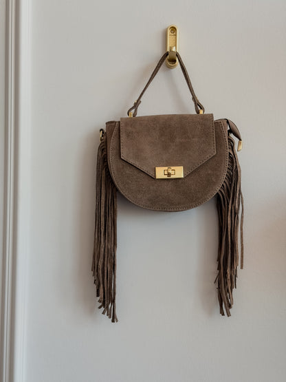 Bolso bosque flecos