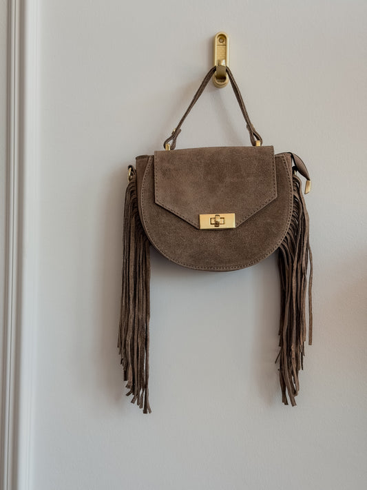 Bolso bosque flecos