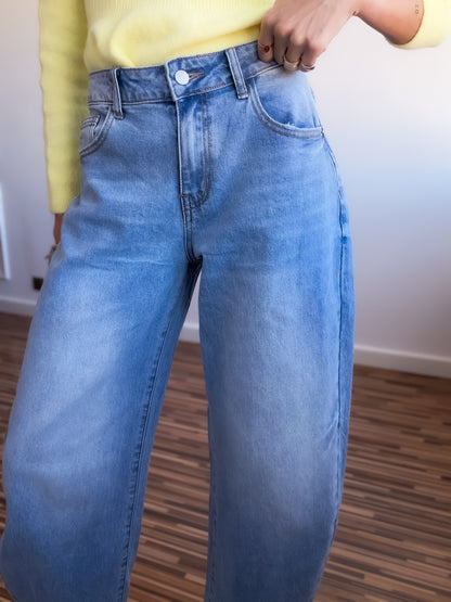 Pantalón denim barrel PORTUGAL
