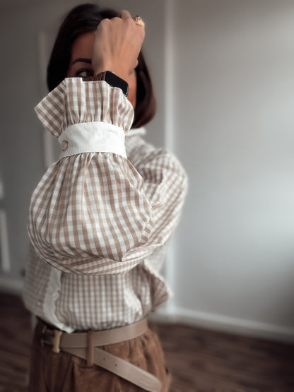 Camisa Vichy smoking