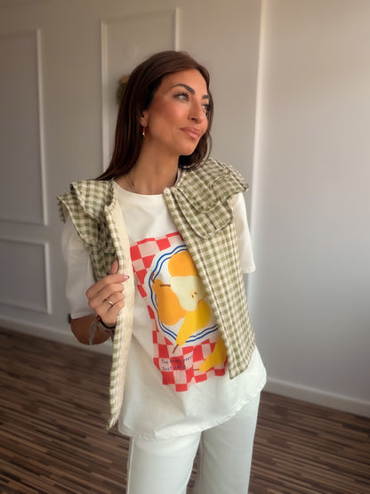 Chaleco Vichy DOLCE VITA