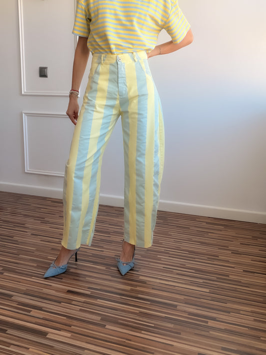 Pantalones balloon STRIPES