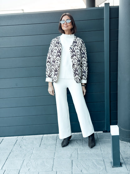 Chaqueta acolchada Étnica