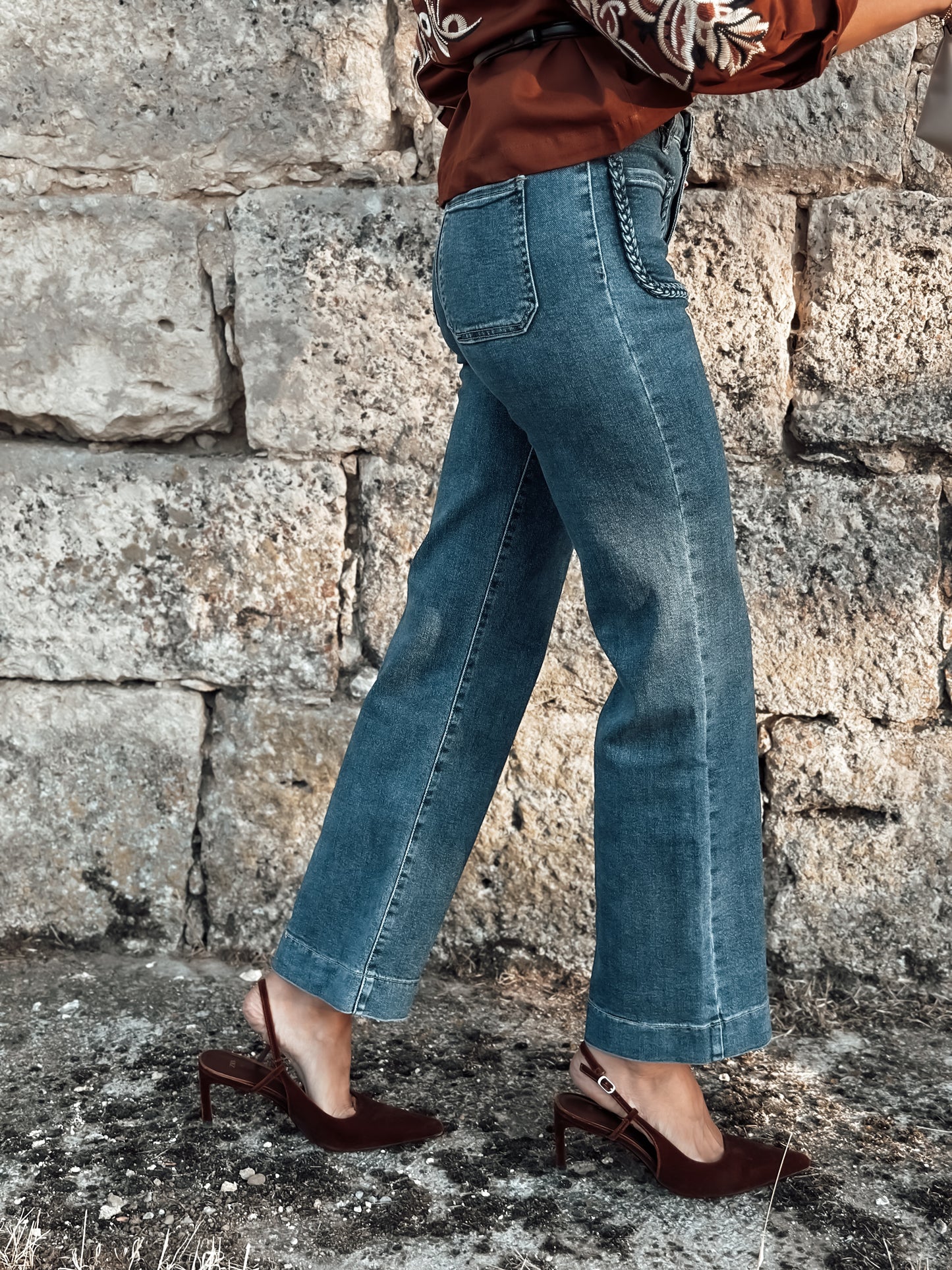 Denim trenzado Dinamarca