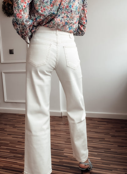 Pantalón vaquero blanco ITALIA