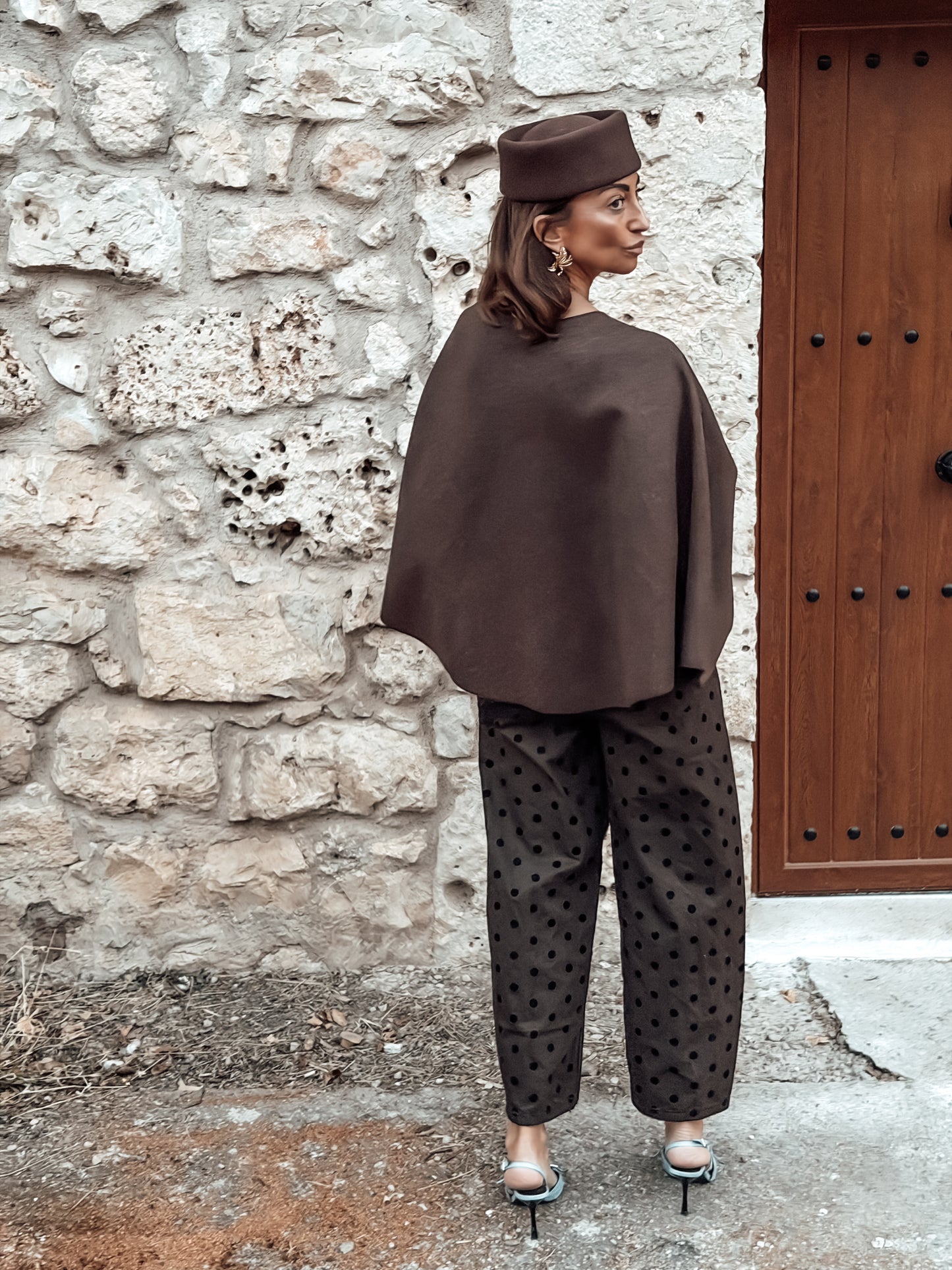 Poncho flecos Amazona