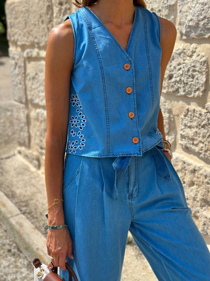 Conjunto denim ÍNDIGO