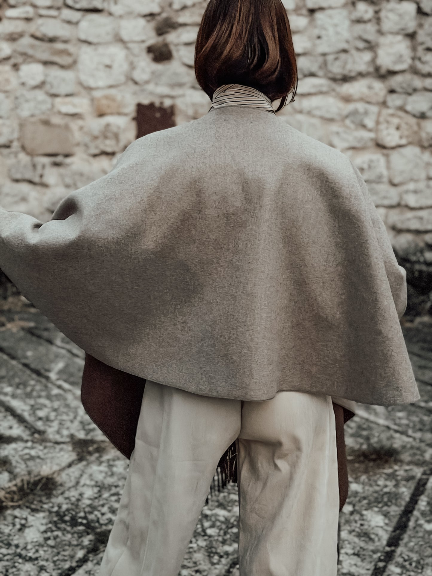 Poncho flecos Amazona