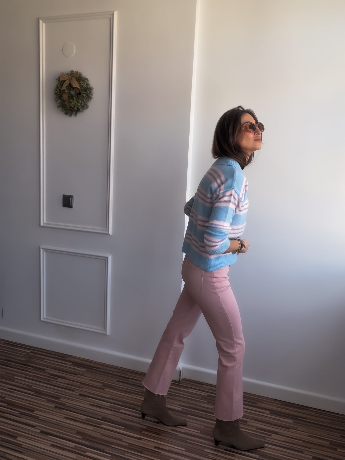 Polo rayas CASHMERE