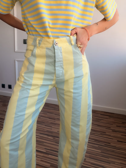 Pantalones balloon STRIPES