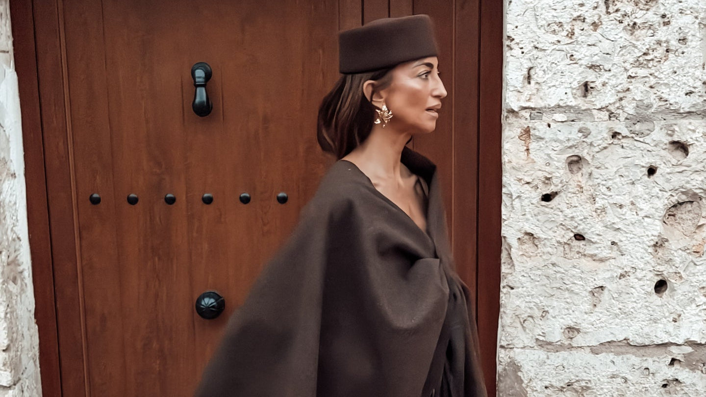 Poncho flecos Amazona