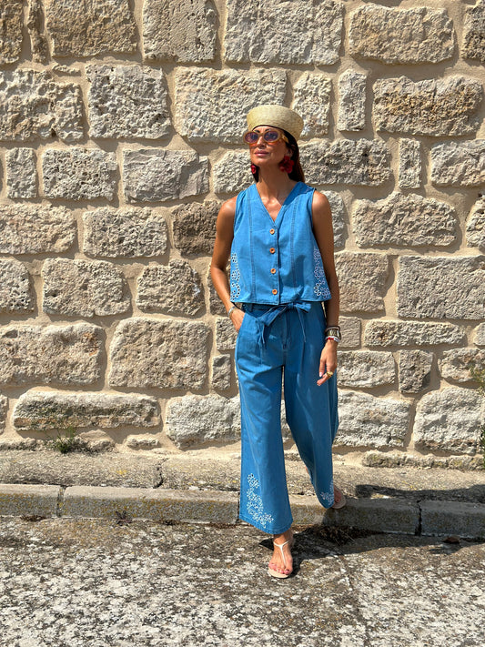 Conjunto denim ÍNDIGO
