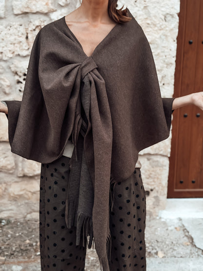 Poncho flecos Amazona