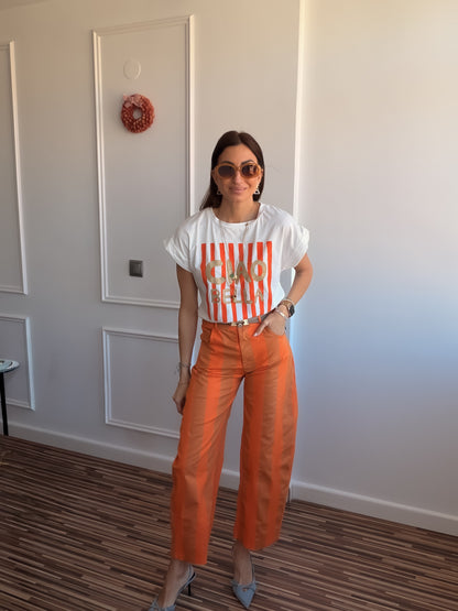 Pantalones balloon STRIPES