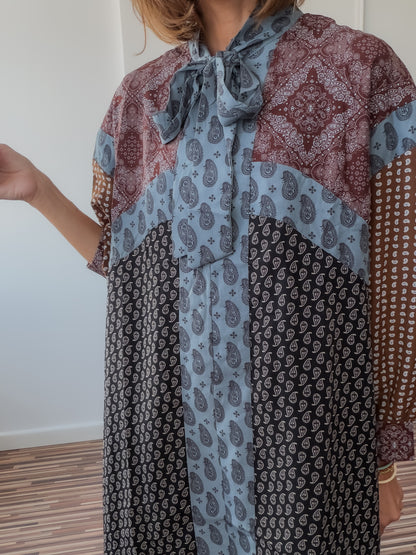 Vestido corto PAISLEY