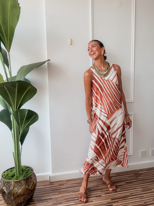 Vestido Palmeras 🌴
