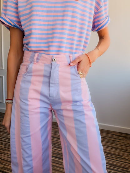 Pantalones balloon STRIPES