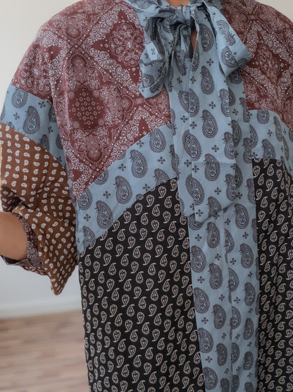 Vestido corto PAISLEY