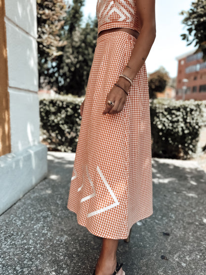 Conjunto Aperol/Rosè 🌸
